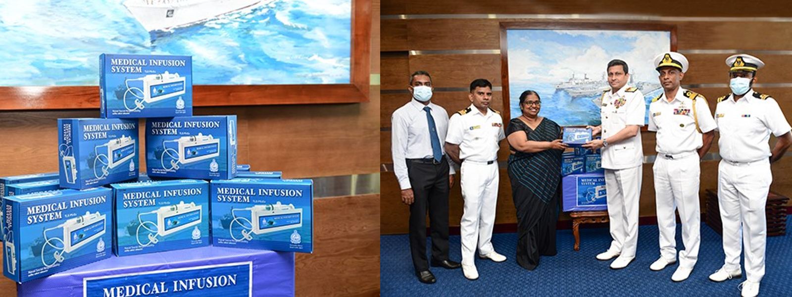 400 thalassemia infusion systems from Navy